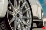 Infiniti QX80 5.6 Moonstone White on Vossen Wheels (HF6-1) 2019 года